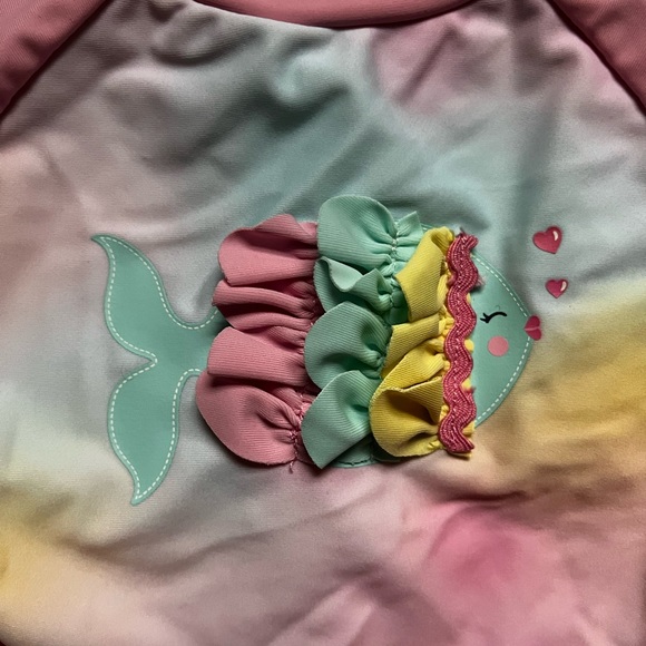 NWOT Tie-Dye Rash guard Toddler - Picture 3 of 6